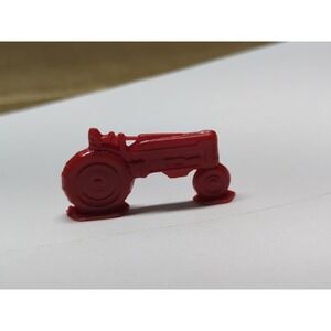 Vintage CRACKER JACK 1940s or 1950s TRACTOR Red Stand-up Figure